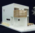 「板橋の住宅」模型