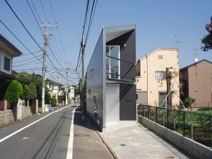 久我山の住宅・正面から