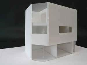 練馬の住宅　建築模型