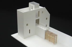 高輪の住宅 建築模型