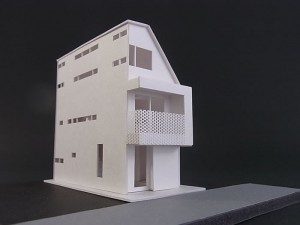 池上の住宅/M邸建築模型