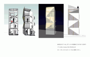 【パース図】プラン担当：Atolier-SNS 岡本恒之氏