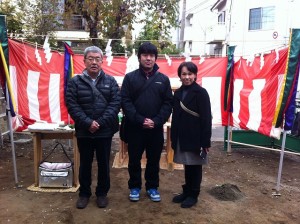 「成田東の住宅/H邸」地鎮祭