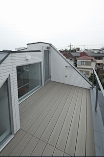 屋上テラス